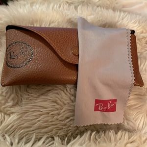 Ray-Ban Empty case for Sunglasses with Cleaning Cloth
